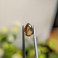 1.08 Ct. Brown Sapphire from Madagascar Life Style