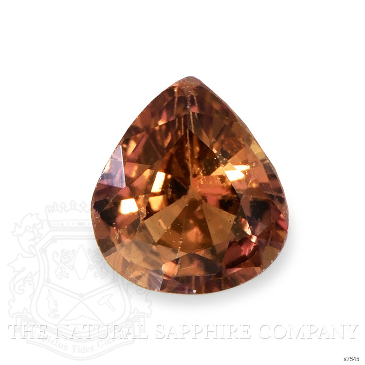 0.72 Ct. Orangish Brown Sapphire from Madagascar