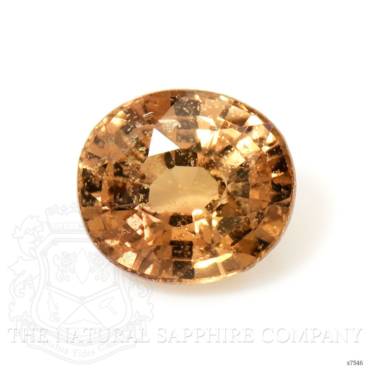1.03 Ct. Orangish Brown Sapphire from Madagascar