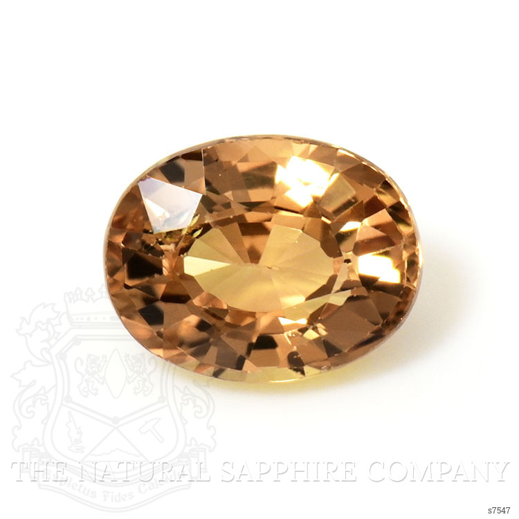 0.76 Ct. Yellowish Brown Sapphire from Madagascar