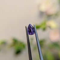 0.55 Ct. Purple Sapphire from Madagascar Life Style