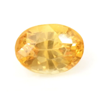 0.58 Ct. Orangish Yellow Sapphire from Madagascar Video