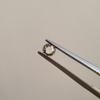 0.35 Ct. Brown Sapphire from Madagascar Life Style