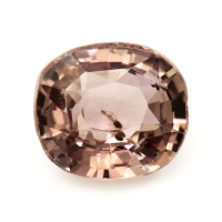 0.90 Ct. Pinkish Brown Sapphire from Madagascar Video
