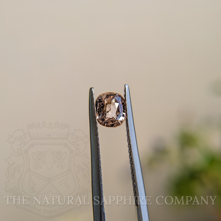 0.90 Ct. Pinkish Brown Sapphire from Madagascar