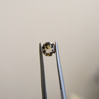 0.84 Ct. Greenish Brown Sapphire from Madagascar Life Style