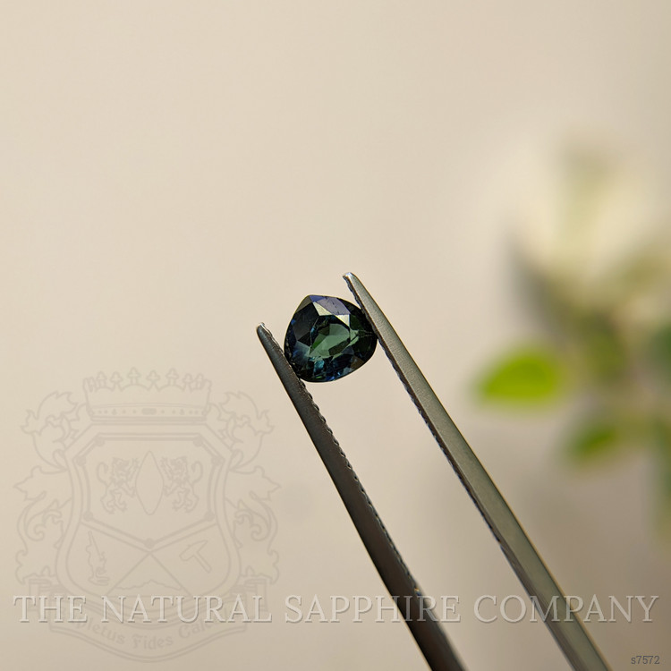 0.82 Ct. Bluish Green Sapphire from Madagascar