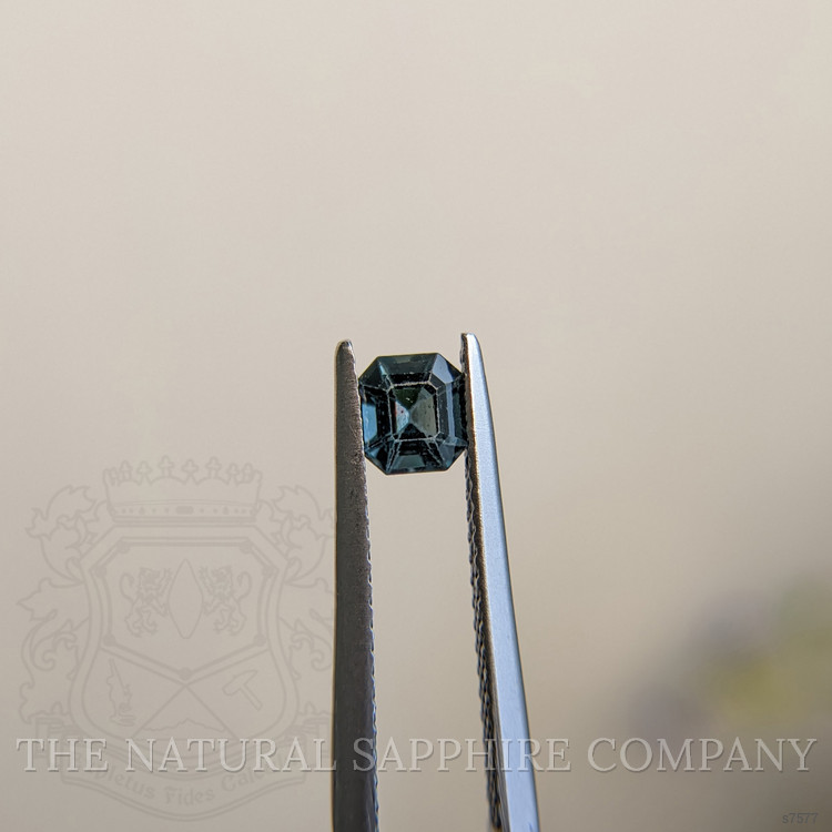 0.53 Ct. Greenish Blue Sapphire from Madagascar