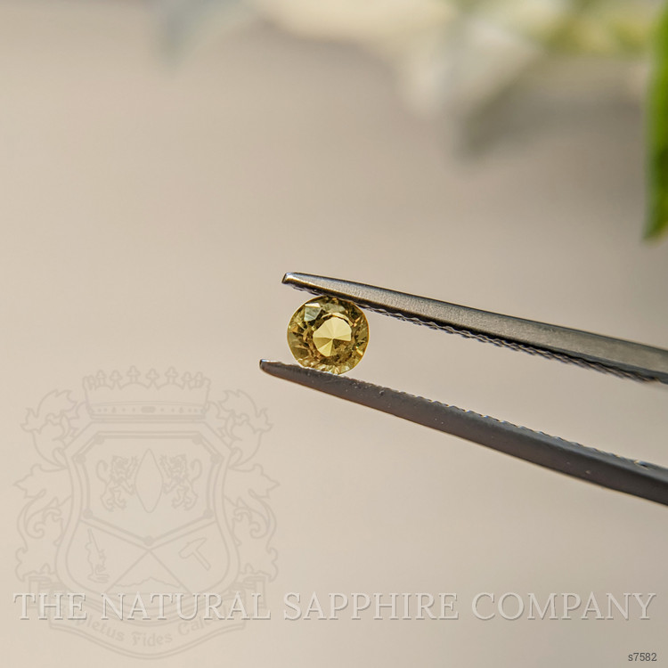 0.37 Ct. Greenish Brown Sapphire from Madagascar