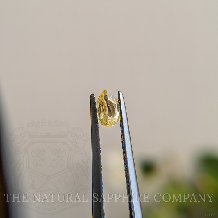 0.47 Ct. Yellow Sapphire from Madagascar