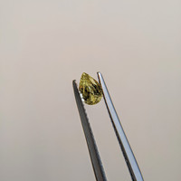 0.53 Ct. Yellow Sapphire from Madagascar Life Style