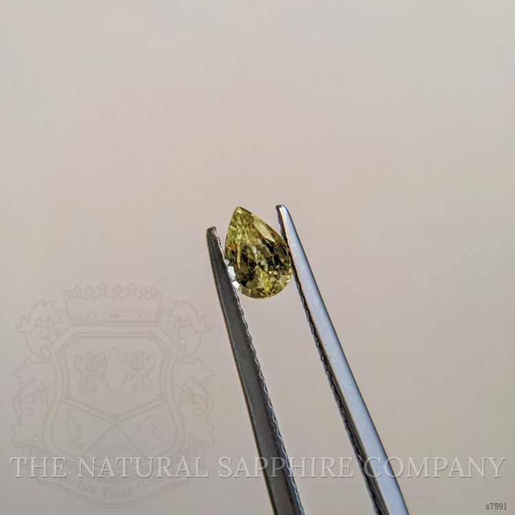 0.53 Ct. Yellow Sapphire from Madagascar