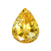 0.41 Ct. Orangish Yellow Sapphire from Madagascar Video
