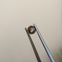 0.56 Ct. Brown Sapphire from Madagascar Life Style