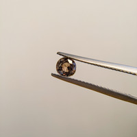 0.70 Ct. Brown Sapphire from Madagascar Life Style