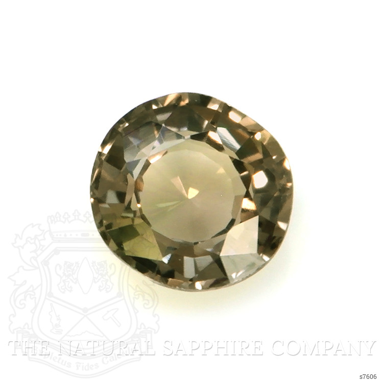 0.41 Ct. Greenish Brown Sapphire from Madagascar