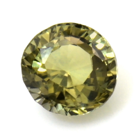 0.49 Ct. Greenish Yellow Sapphire from Madagascar Video