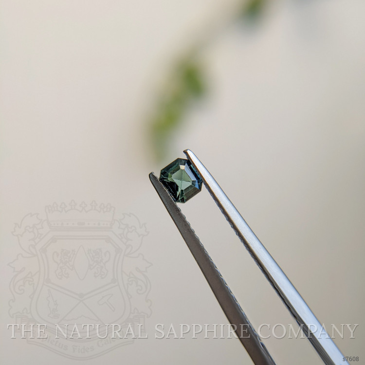 0.35 Ct. Bluish Green Sapphire from Madagascar