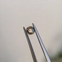 0.44 Ct. Brown Sapphire from Madagascar Life Style