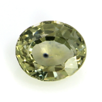 0.46 Ct. Yellowish Green Sapphire from Madagascar Video