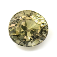 0.43 Ct. Greenish Brown Sapphire from Madagascar Video