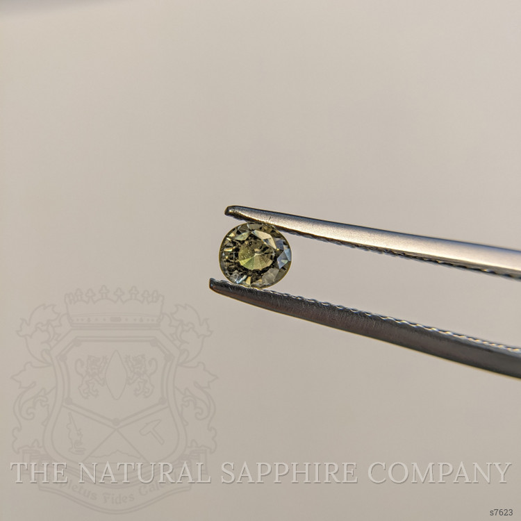 0.43 Ct. Greenish Brown Sapphire from Madagascar