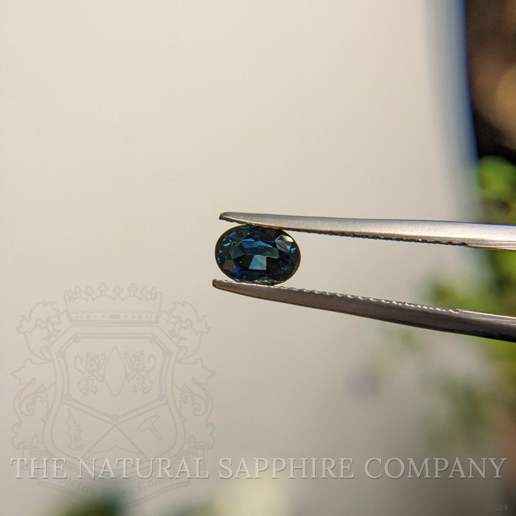 1.03 Ct. Greenish Blue Sapphire from Madagascar