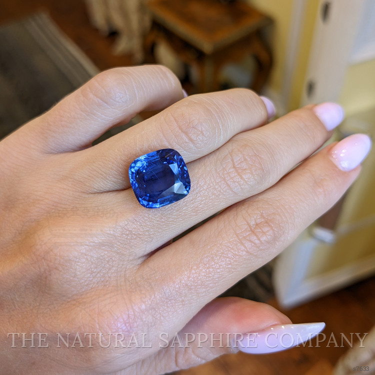 12.18 Ct. Blue Sapphire from Ceylon (Sri Lanka)