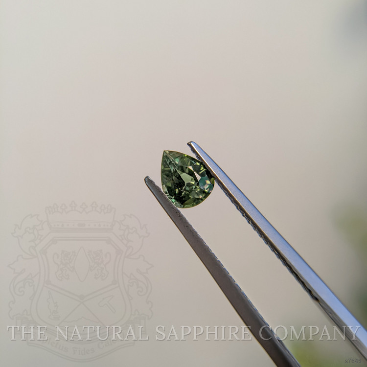 0.77 Ct. Green Sapphire from Madagascar