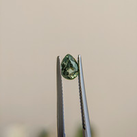 1.14 Ct. Green Sapphire from Madagascar Life Style
