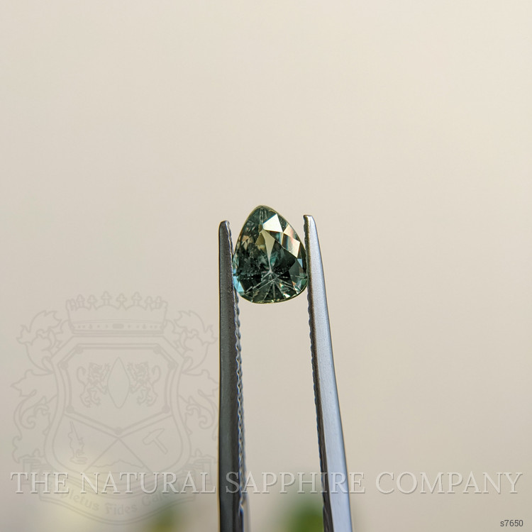 1.11 Ct. Bluish Green Sapphire from Madagascar