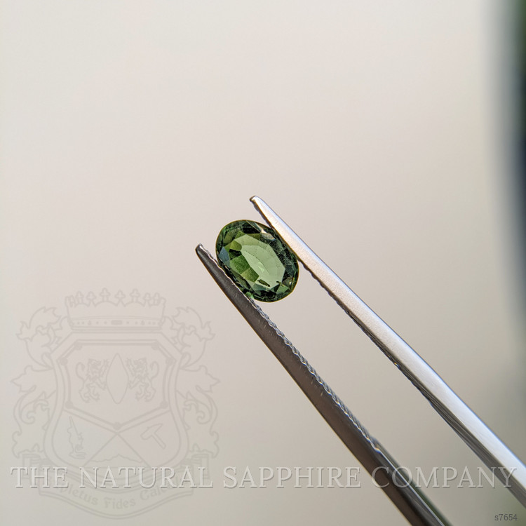 0.80 Ct. Green Sapphire from Madagascar