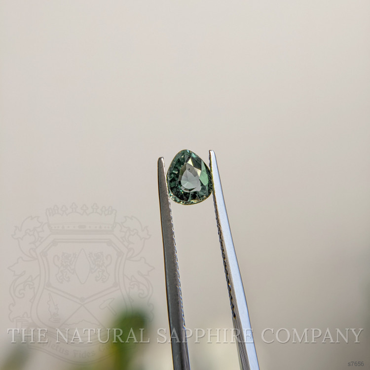 0.96 Ct. Green Sapphire from Madagascar