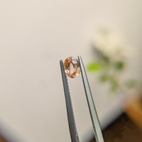 0.66 Ct. Padparadscha Sapphire from Madagascar Life Style