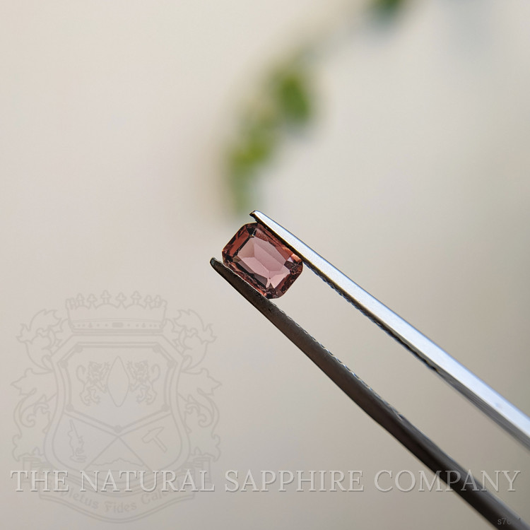 0.57 Ct. Orangish Brown Sapphire from Madagascar