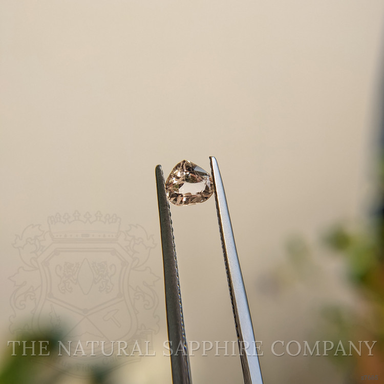 0.75 Ct. Peach Sapphire from Madagascar