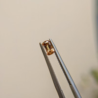 0.50 Ct. Yellowish Orange Sapphire from Madagascar Life Style