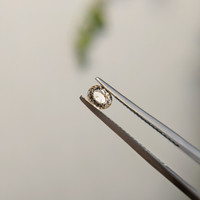 0.38 Ct. Brown Sapphire from Madagascar Life Style