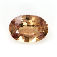 0.56 Ct. Orangish Brown Sapphire from Madagascar Video