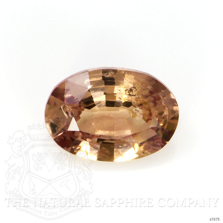0.56 Ct. Orangish Brown Sapphire from Madagascar
