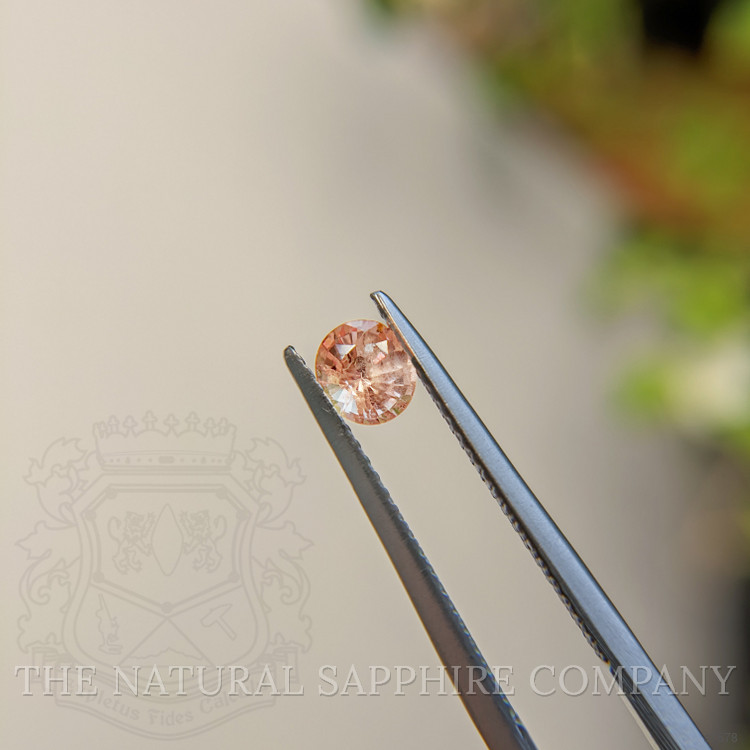 0.56 Ct. Peach Sapphire from Madagascar