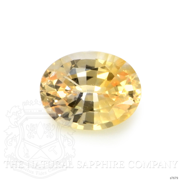 0.40 Ct. Orangish Yellow Sapphire from Madagascar