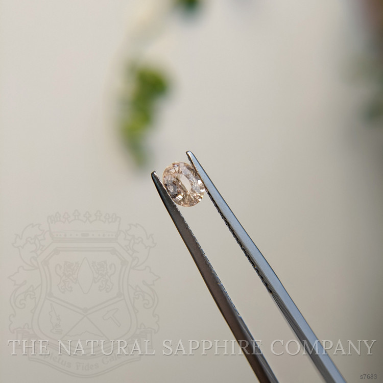 0.49 Ct. Peach Sapphire from Madagascar