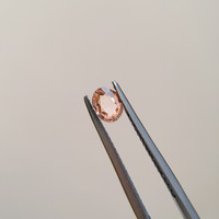0.49 Ct. Padparadscha Sapphire from Madagascar Life Style