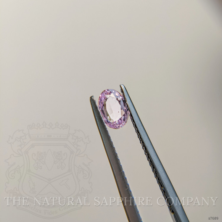 0.61 Ct. Pinkish Purple Sapphire from Madagascar