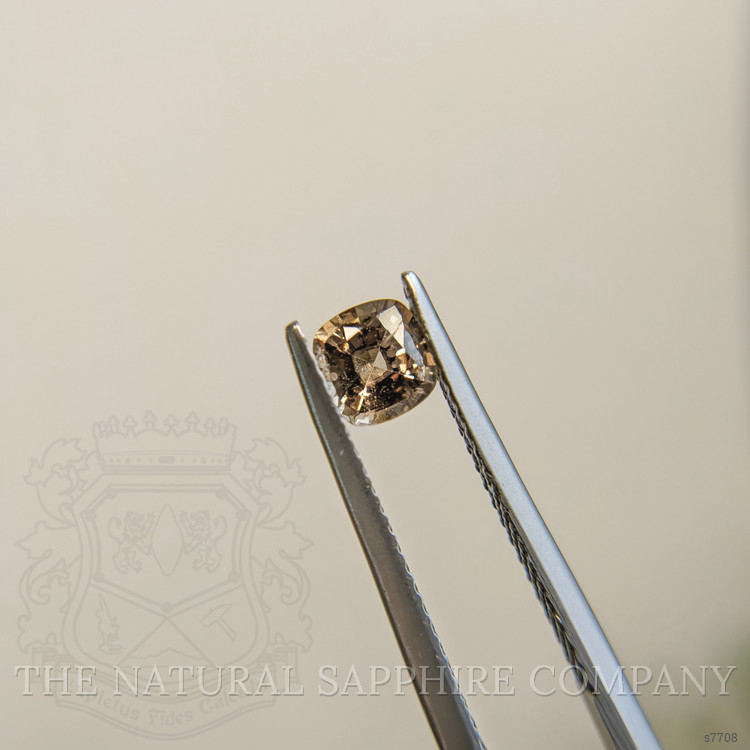 0.61 Ct. Orangish Brown Sapphire from Madagascar