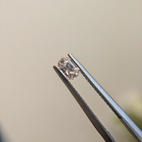 0.57 Ct. Peach Sapphire from Madagascar Life Style