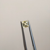 0.68 Ct. Yellow Sapphire from Madagascar Life Style