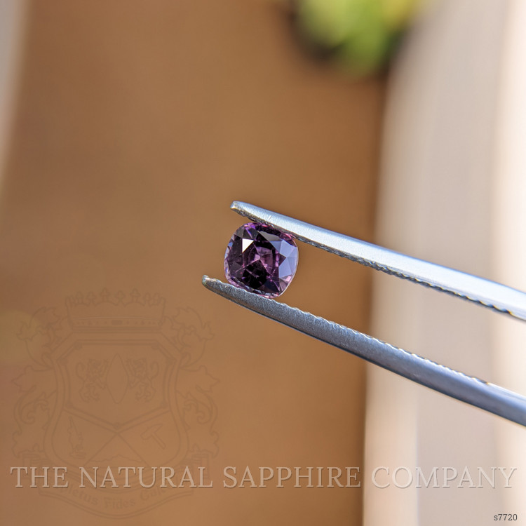 0.66 Ct. Pinkish Purple Sapphire from Madagascar