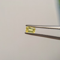 0.50 Ct. Yellow Sapphire from Madagascar Life Style
